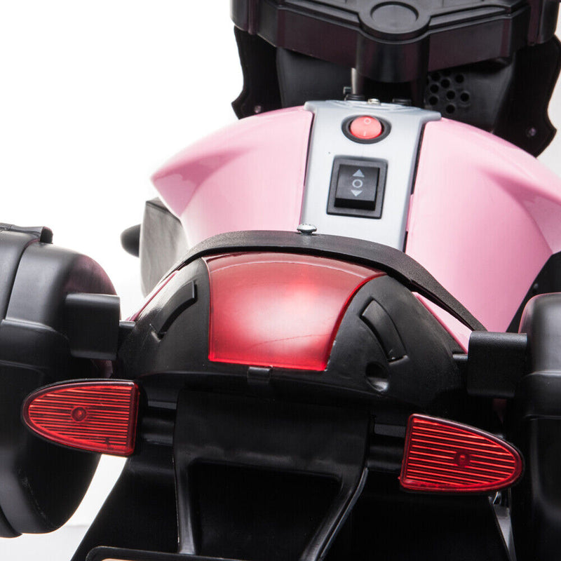 6V Battery Powered Kids Electric Motorcycle Ride-On Toy with Music