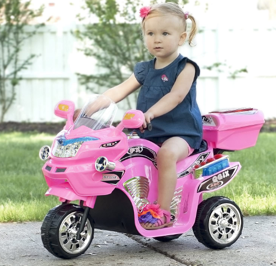 6V Battery Powered Kids' Motorcycle Toy for Boys and Girls