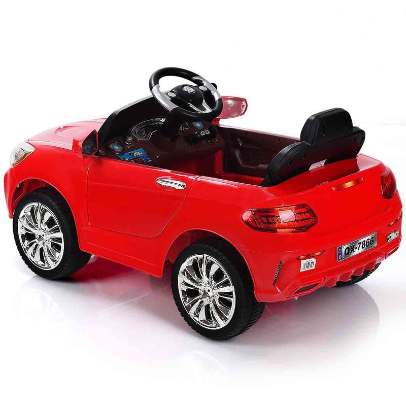 6V Battery Powered Kids Ride On Car with RC Remote Control and LED Lights