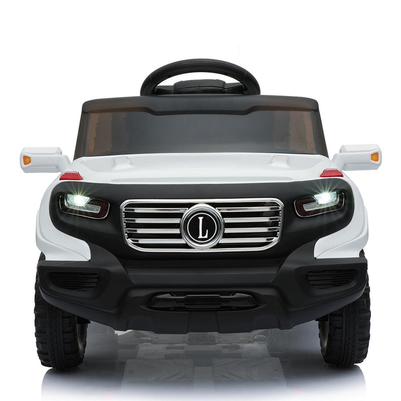 6V Battery-Powered Ride-On Car Truck for Kids with Music, Remote Control, and LED Lights - Perfect Gift for Children