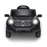 6V Battery-Powered Ride-On Car with Music, Lights, Remote Control, and Safety Features for Kids