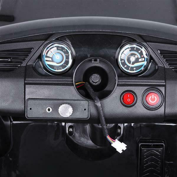 6V Battery-Powered Ride-On Car with Music, Lights, Remote Control, and Safety Features for Kids