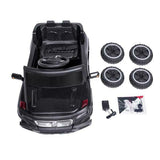 6V Battery-Powered Ride-On Car with Music, Lights, Remote Control, and Safety Features for Kids