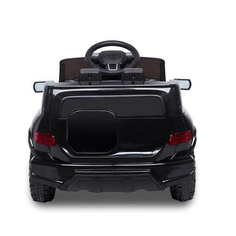 6V Battery-Powered Ride-On Car with Music, Lights, Remote Control, and Safety Features for Kids