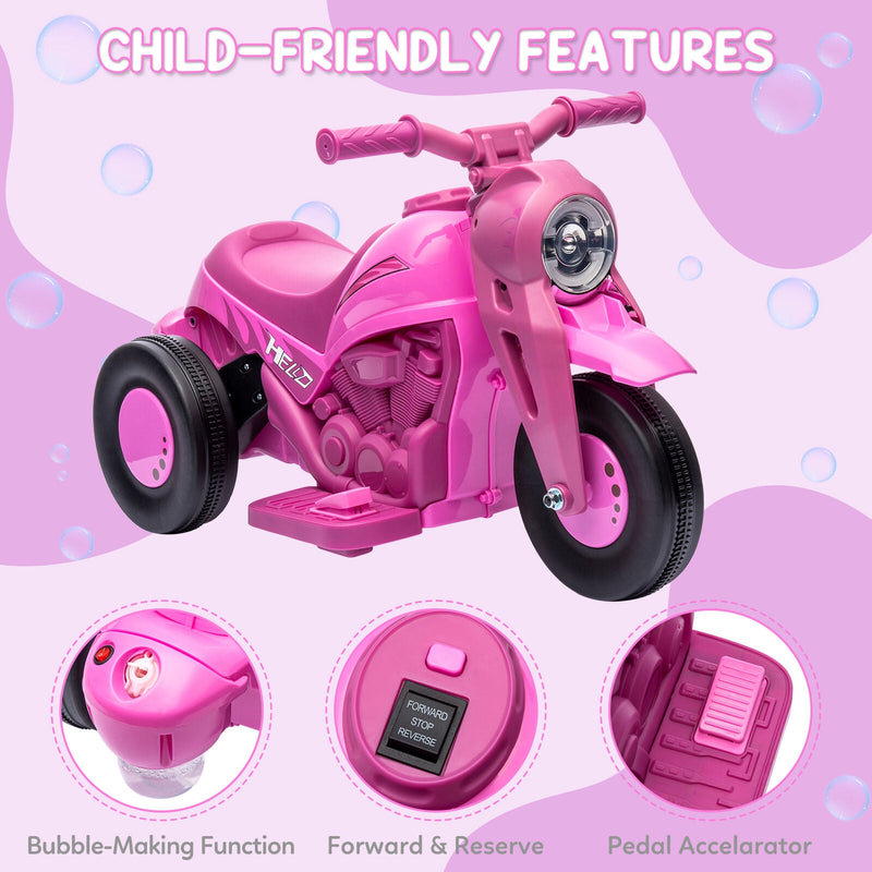 6V Battery Powered Ride On Motorbike Toy for Kids - Perfect for Boys and Girls!
