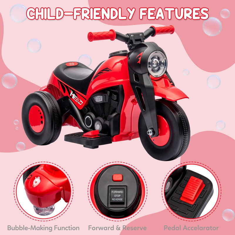 6V Battery Powered Ride On Motorbike Toy for Kids - Perfect for Boys and Girls!