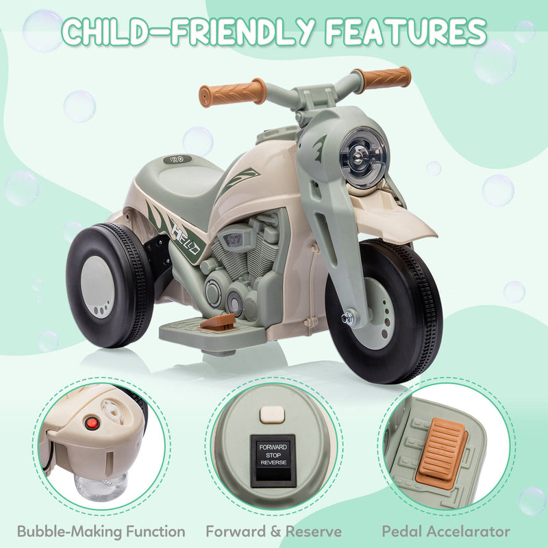 6V Battery Powered Ride On Motorbike Toy for Kids - Perfect for Boys and Girls!