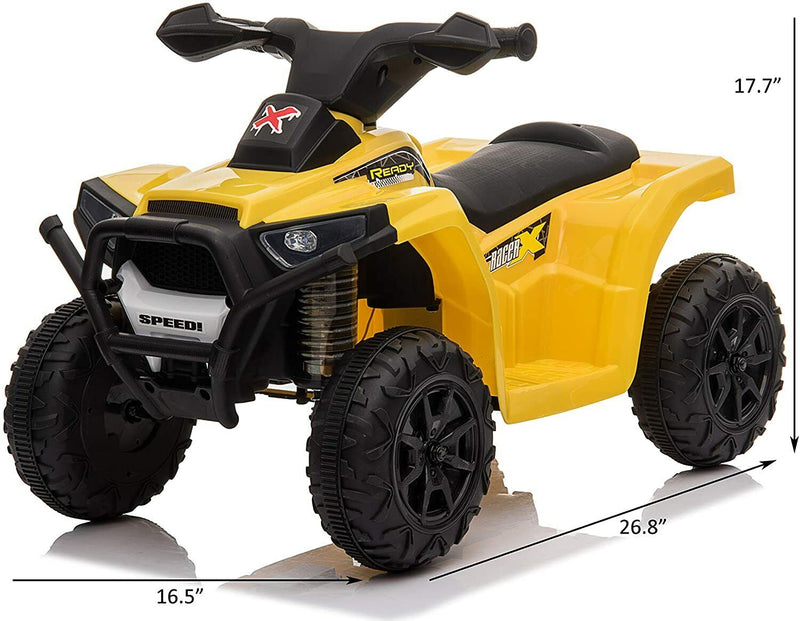 6V Battery Quad ATV Style Toy Bike for Kids - Perfect Gift with Four Wheels