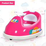6V Bumper Car Electric Ride-On for Kids with 2 Driving Modes and 360 Degree Rotation