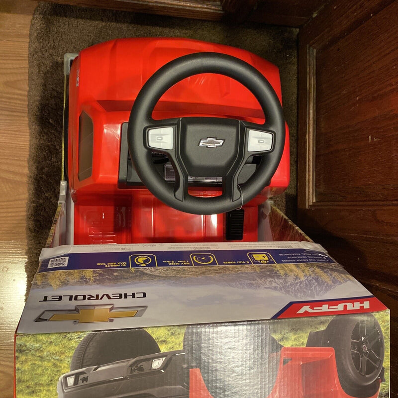 6V Chevy Silverado Truck Ride-on Quad for Toddlers Ages 1-3 - Brand New and Unisex
