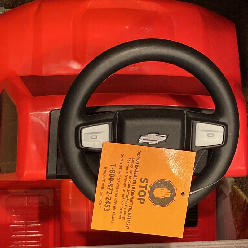 6V Chevy Silverado Truck Ride-on Quad for Toddlers Ages 1-3 - Brand New and Unisex