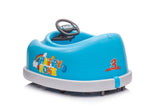 6V Dual Drive Electric Ride-On Car with USB, Bluetooth, and Rocking Horse Mode