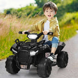 6V Electric Kids ATV Quad Ride On Car with LED Lights, MP3 Player, and Realistic Design - Perfect Gift for Toddlers