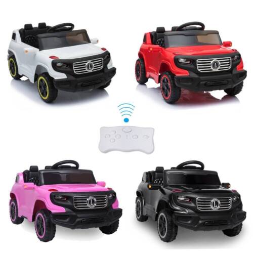 6V Electric Kids Ride On Car Truck Toy with Remote Control - Suitable for 3 to 8 Year Olds