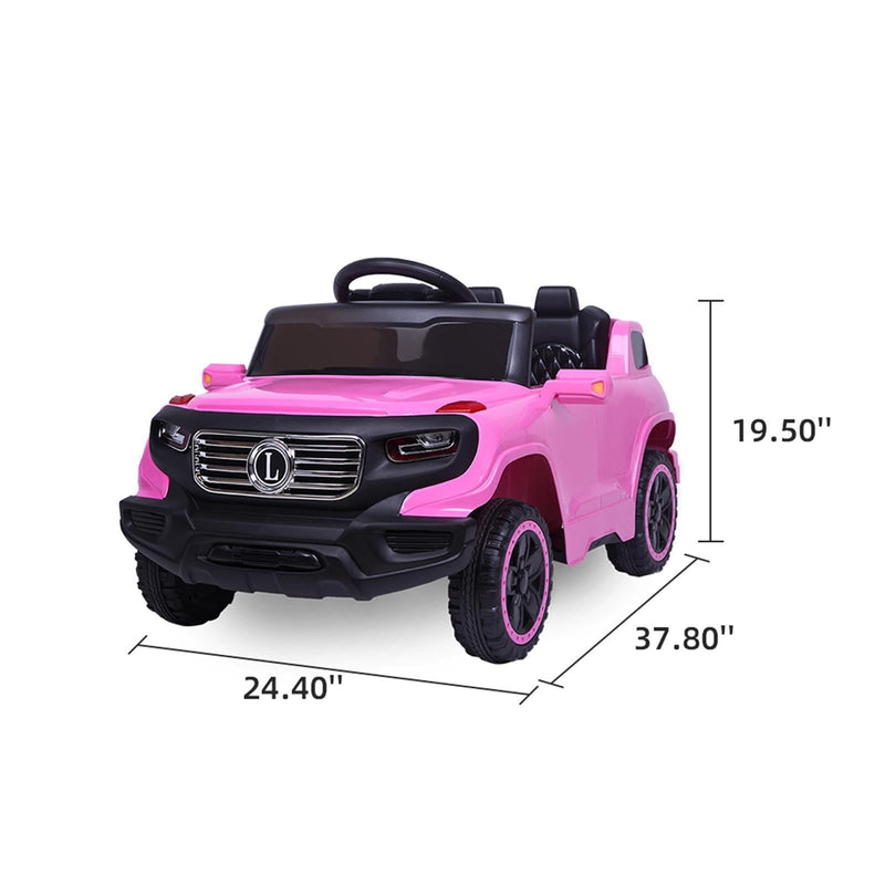 6V Electric Kids Ride On Car Truck Toy with Remote Control - Suitable for 3 to 8 Year Olds