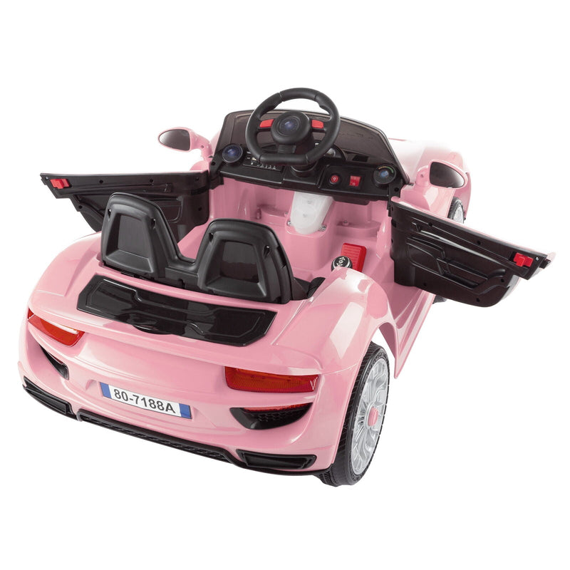 6V Electric Remote Control Sports Car Toy with Rechargeable Battery