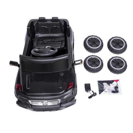 6V Electric Ride-On Car for Kids with Remote Control, MP3 Music, LED Lights, and New Design
