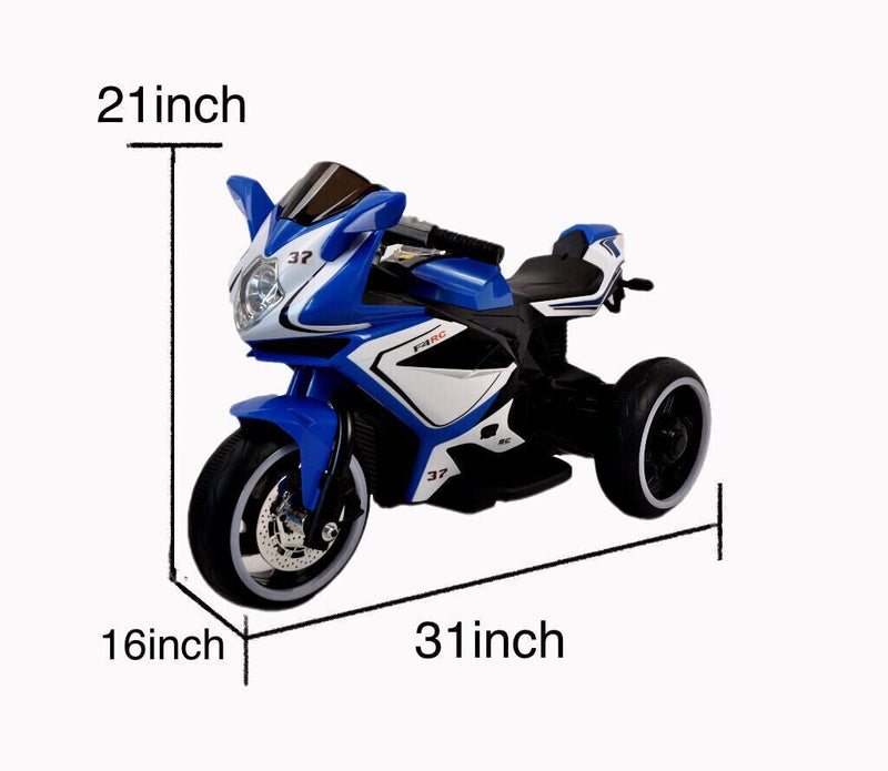 6V Electric Ride-On Motorcycle for Kids Ages 3-6 - Perfect Xmas Gift Toy!