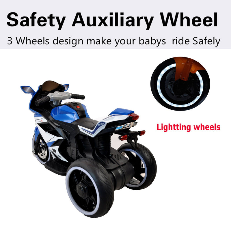 6V Electric Ride-On Motorcycle for Kids Ages 3-6 - Perfect Xmas Gift Toy!