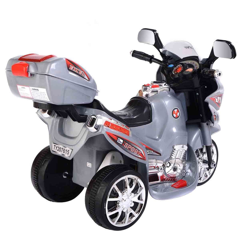 6V Electric Toy Motorcycle for Kids - Battery Powered 3 Wheel Ride On Car