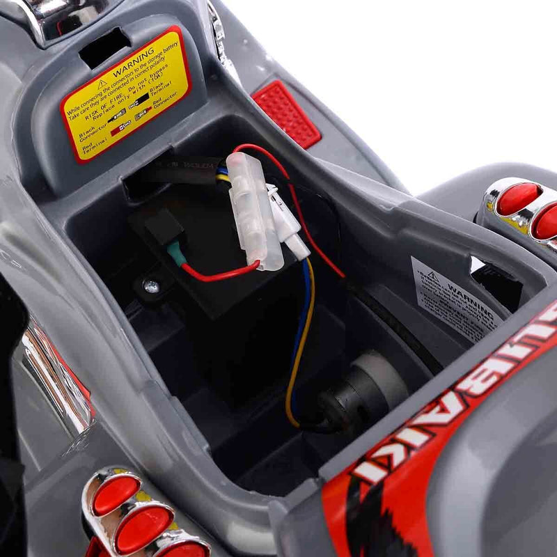 6V Electric Toy Motorcycle for Kids - Battery Powered 3 Wheel Ride On Car