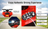 6V Kids ATV Quad Electric Ride On Car with LED Light & MP3 Player - Perfect Gift for Toddlers