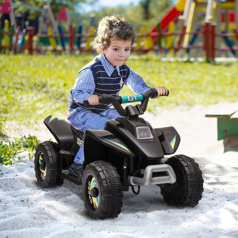 6V Kids Electric ATV 4-Wheeler Quad Toy with Forward and Reverse Function