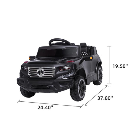 6V Kids Ride-On Car with Music, Lights, and 2.4G Remote - Available in 4 Colors