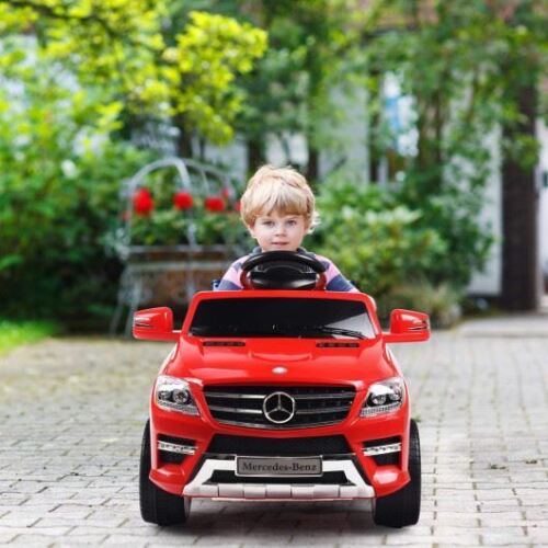 6V Mercedes Benz Kids Ride on Car with MP3 and Remote Control - Red