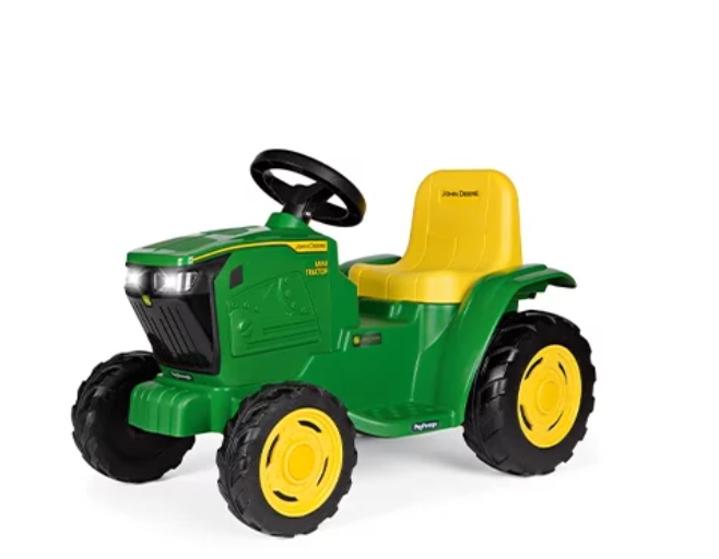 6V Mini Tractor Ride-On Toy for Kids