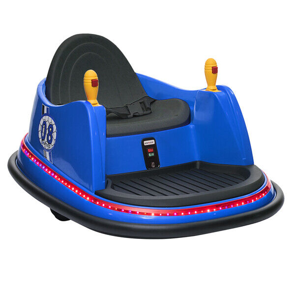 6V Pink Bumper Car with 7A.h Battery - Fun Ride for Kids!