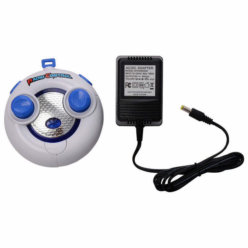 6V RC Remote Control Ride-On Car with MP3 Player and Lights for Kids - Red