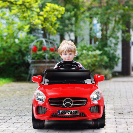 6V RC Ride On Car with Parental Remote Control and Foot Pedal Mode