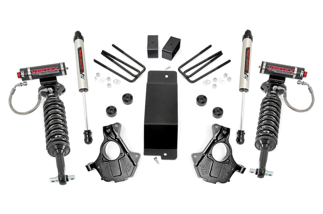 3.5 Inch Lift Kit | Cast Steel LCA | Vertex/V2 | Chevy/GMC 1500 (14-18 & Classic)