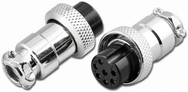 7-Pin - Microphone & Electrical Cable Connector TKS-CBC7 TekShack