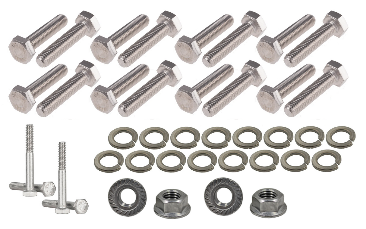 Marty's 7.3 Stainless Steel Exhaust manifold hardware Marty's Diesel