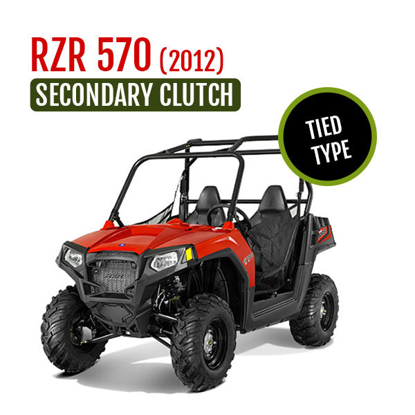 RZR 570, Ranger 570, and Ace 570 & 325- Secondary Clutch Tied Type Upgrade Harvey's ATV Parts