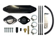 2011 - 2015 Ford 6.7L EGR Cooler Upgrade Kit w/ Coolant Re-Route Hose for Factory Pyro Mels Mfg