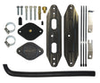 2011 - 2015 Ford 6.7L EGR Cooler with Coolant Re-Route Hose for Factory Pyro, w/Pass Through plate Mels Mfg