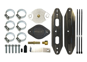 2008-2010 Ford 6.4L UPPIPE W/Ebp + O2 Bungs W/Passenger/Driver Mels Mfg