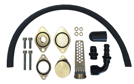 2011-2019 Ford 6.7L CCV Re-Route Kit Mels Mfg