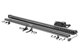 LED Light Kit Cowl Mount 50 Inch Black Single Row Jeep Gladiator JT/Wrangler JL (18-26) Rough Country