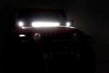 LED Light Kit Cowl Mount 2 Inch Black Pair Amber DRL Jeep Gladiator JT/Wrangler JL (18-26) Rough Country