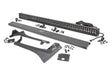 LED Light Kit Windshield 50 Inch Black Dual Row WHT DRL Jeep Gladiator JT/Wrangler JL (18-26) Rough Country