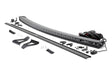 LED Light Kit Windshield Mount 50 Inch Black Single Row Jeep Cherokee XJ (84-01) Rough Country