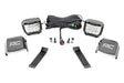 LED Light Kit Ditch Mount 3 Inch OSRAM Wide Jeep Cherokee KL (14-21) Rough Country