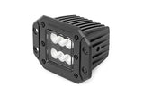 2 Inch Black Series LED Light Pods Pair Flood Flush Mount Rough Country