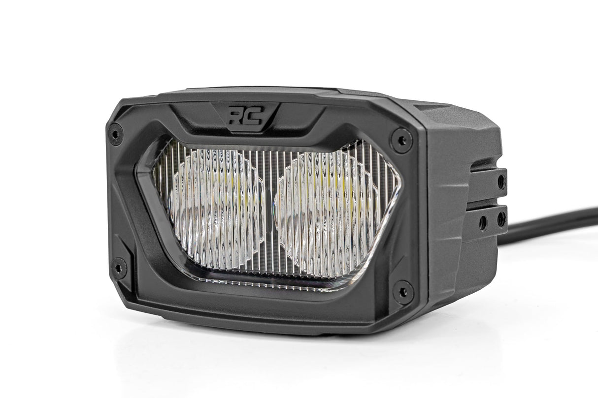 5 Inch Light Pods White/Amber DRL Flood Pair Rough Country
