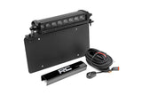 LED Light Kit License Plate Mount 8 Inch Single Row Black Series Rough Country