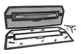 Mesh Grille 30 Inch Dual Row LED Black Ford F-150 2WD/4WD (2015-2017) Rough Country